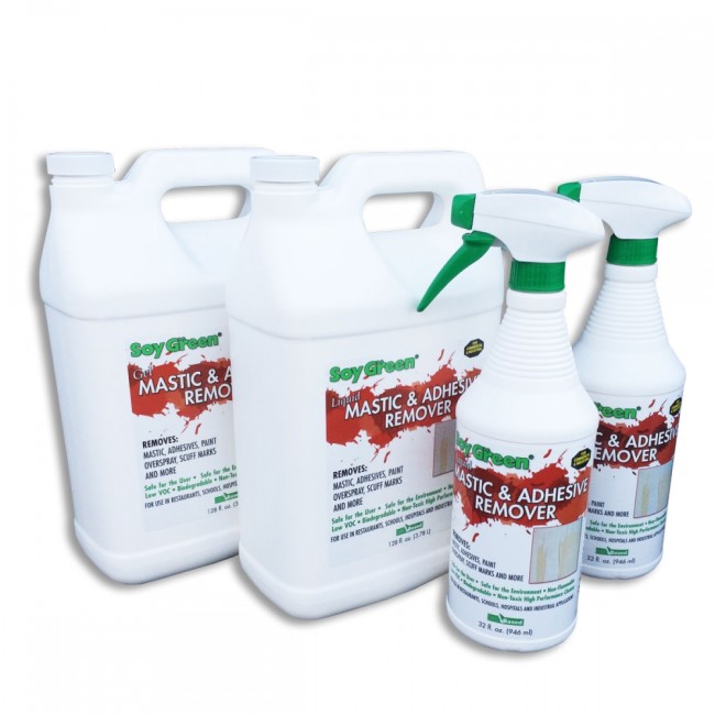 SoyGreen® Mastic & Adhesive Removers Soy Technologies
